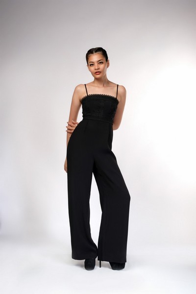 Bailey Lace Bodice Jumpsuit