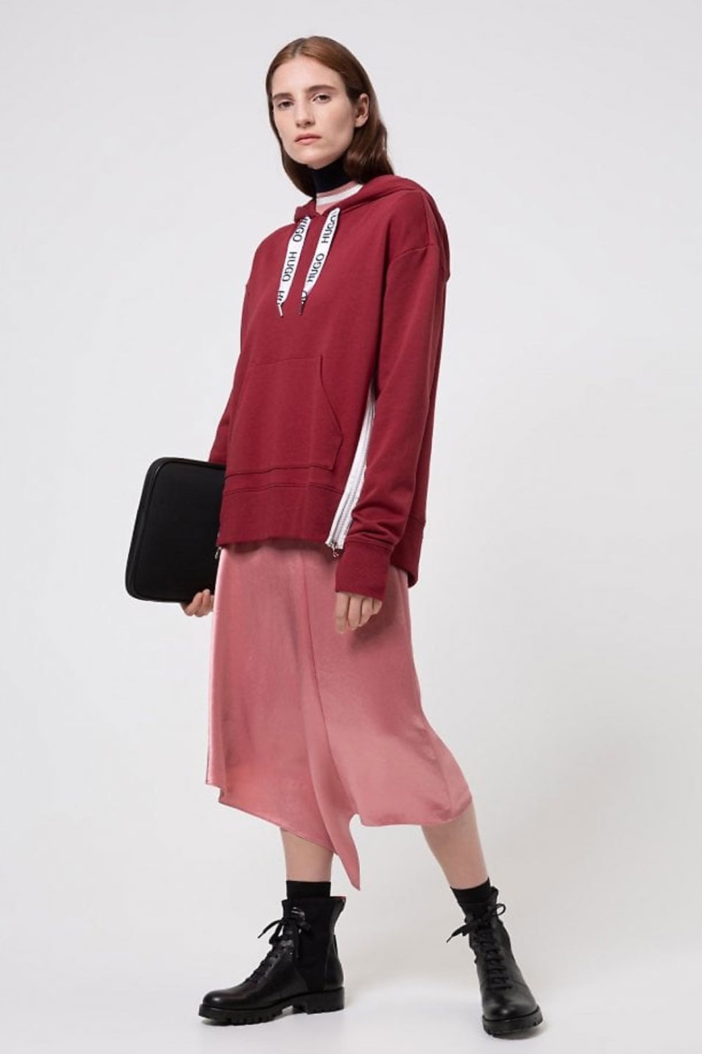 Damen Red Sweatshirt Dreali