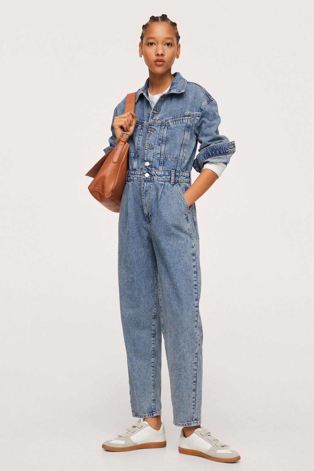 Long Denim Jumpsuit Gilian