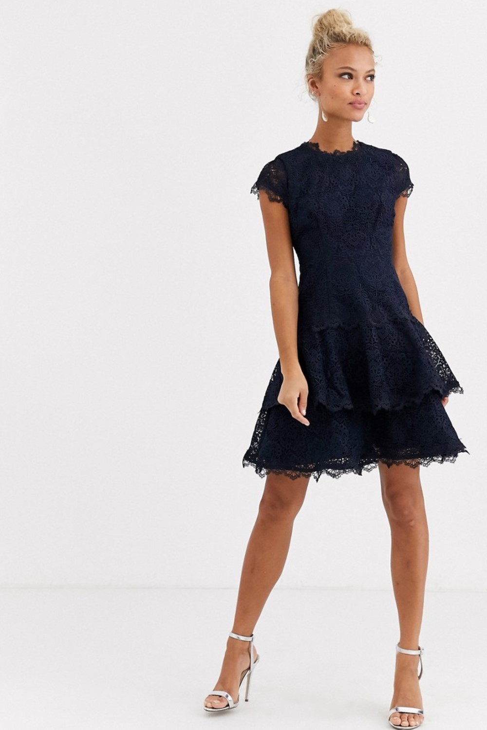 Camilla Short Sleeve Lace Dress