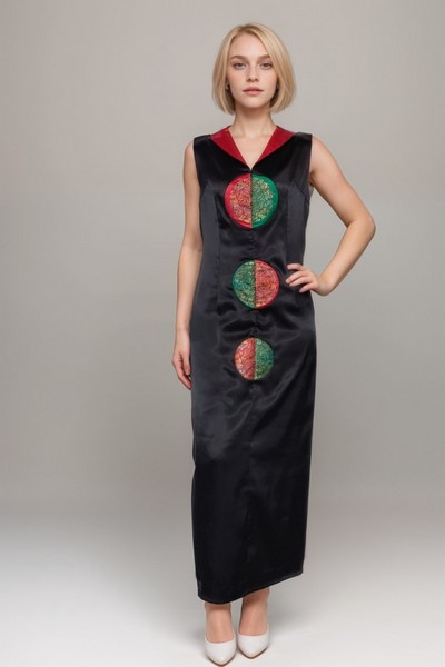 Black Traditional Chinese Dress
